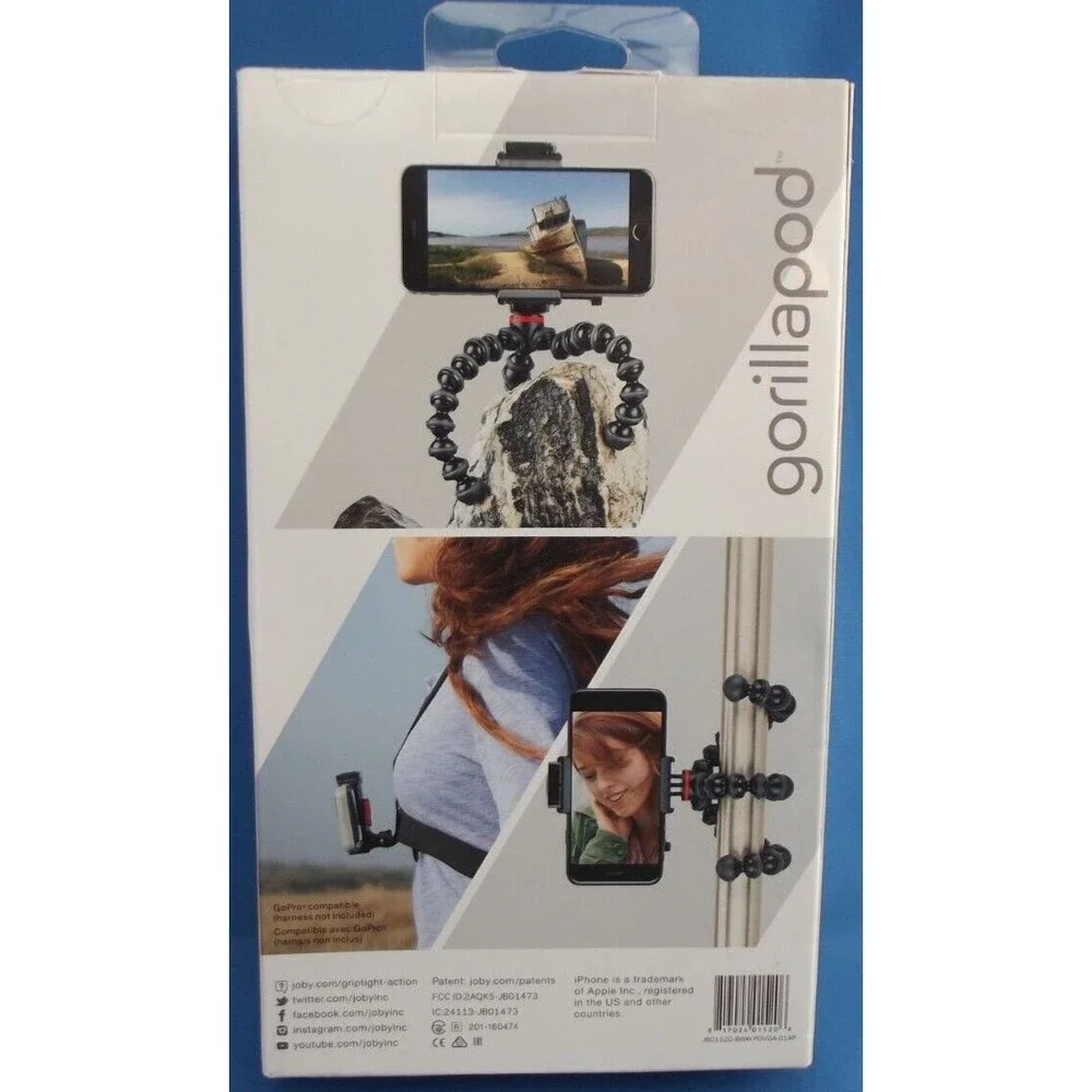 JOBY JB01520 GripTight GorillaPod Action Stand with Mount for Smartphones Kit